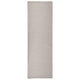 Vidaxl extérieur tapis plat tissé 80x250 cm taupe