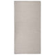 Vidaxl extérieur tapis plat tissé 100x200 cm taupe