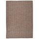 Vidaxl Extérieur tapis plat tissé 140x200 cm brun