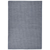 Vidaxl extérieur tapis plat tissé 160x230 cm bleu