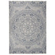 Vidaxl Tapis extérieur avec motif à plat - 120x170 cm en bleu