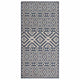 Vidaxl Tapis extérieur avec motif de 100 x 200 cm de motif en bleu