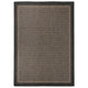 Vidaxl Extérieur tapis plat tissé 120x170 cm brun foncé