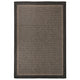 Vidaxl extérieur tapis plat tissé 160x230 cm brun foncé
