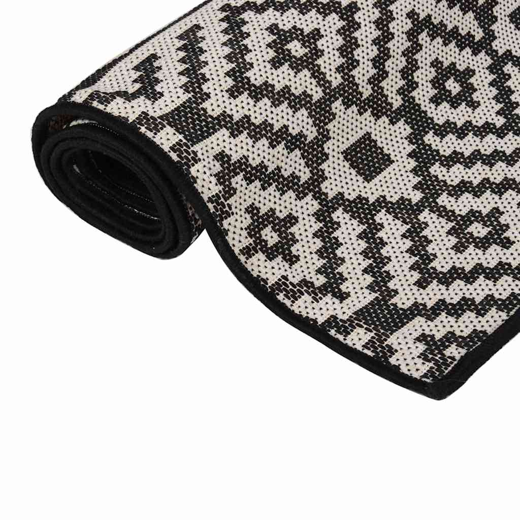 Vidaxl Tapis extérieur avec motif de 100x200 cm à plat.