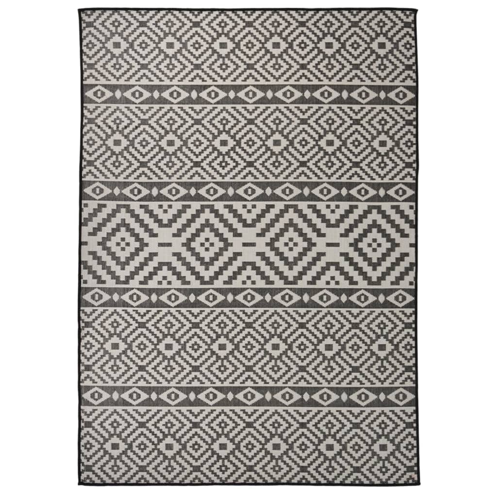 Vidaxl Tapis extérieur avec motif à plat - 120x170 cm
