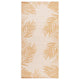 Vidaxl Tapis extérieur avec motif de feuille tissé plat 100x200 cm