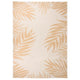 Vidaxl Tapis extérieur avec motif de feuille tissé plat 120x170 cm