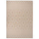 Vidaxl Tapis extérieur avec motif tissé plat 140x200 cm brun