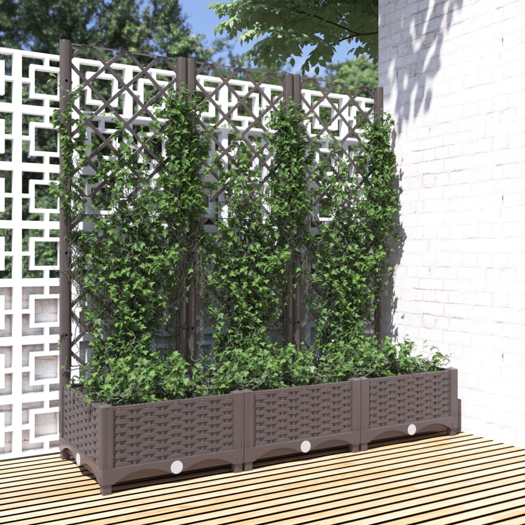 Jardinière Vidaxl avec talon