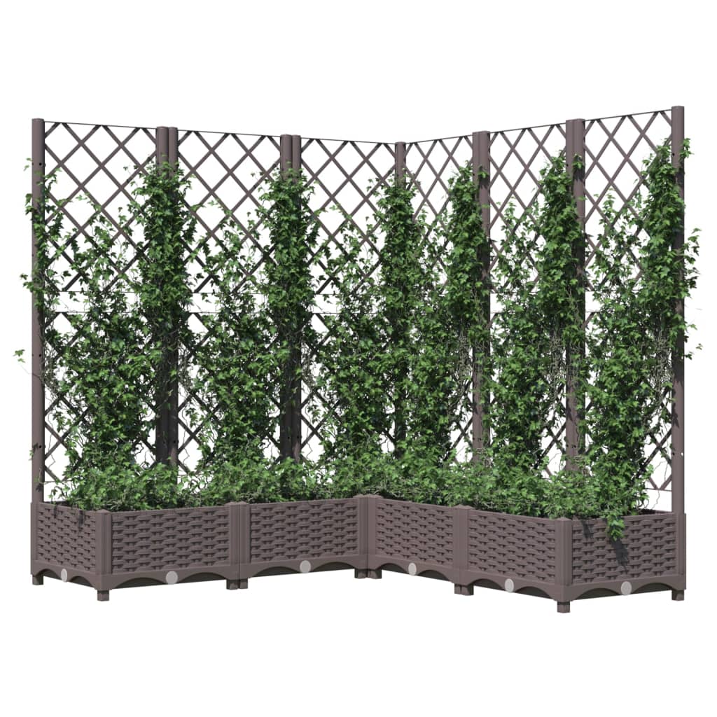 Jardinière Vidaxl avec talon