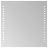 Miroir de salle de bain Vidaxx LED 30x30 cm