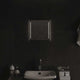 Miroir de salle de bain Vidaxx LED 30x30 cm