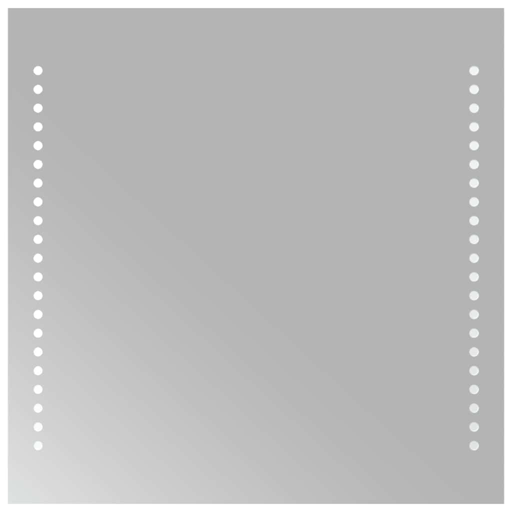 Miroir de salle de bain Vidaxx LED 40x40 cm