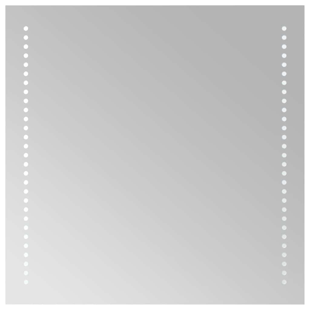 Miroir de salle de bain Vidaxx LED 50x50 cm