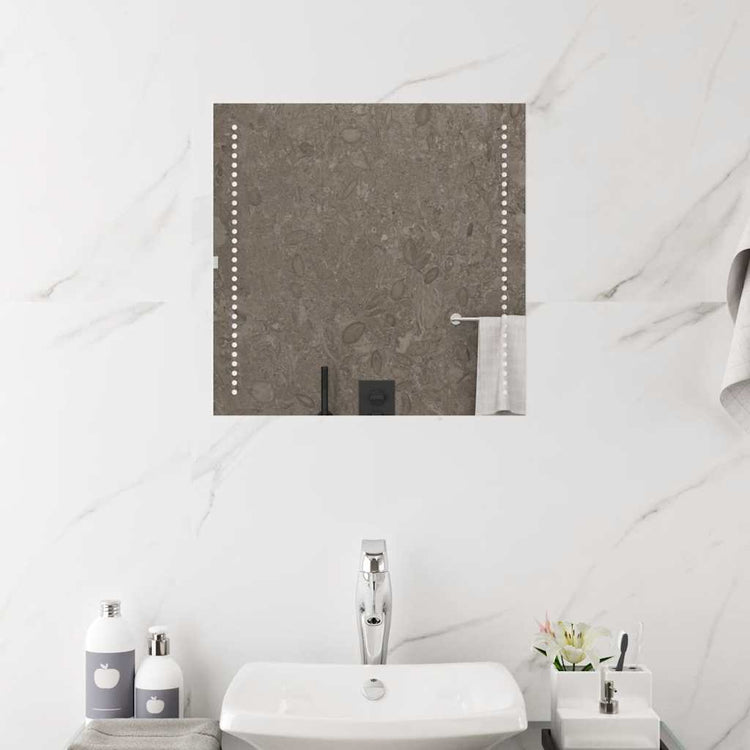 Miroir de salle de bain Vidaxx LED 50x50 cm