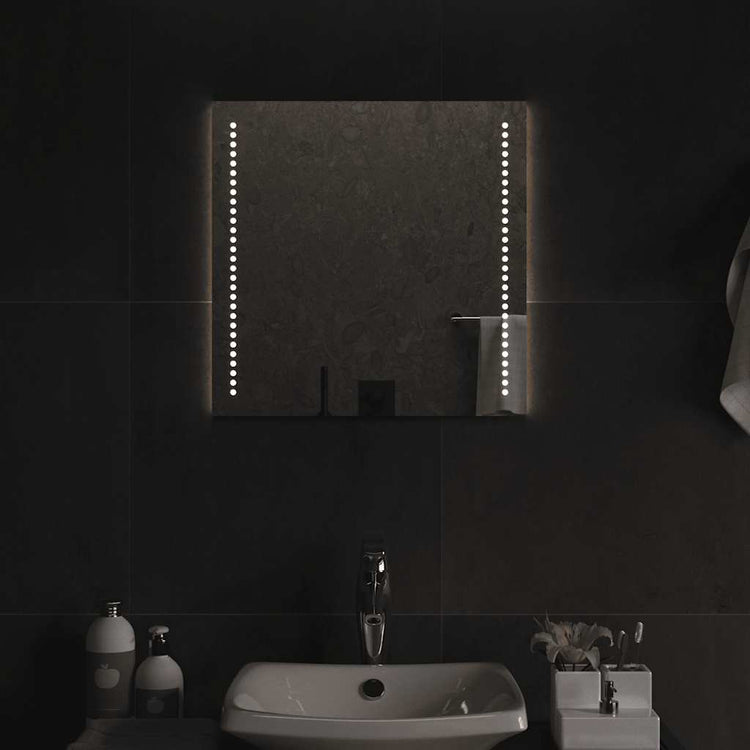 Miroir de salle de bain Vidaxx LED 50x50 cm