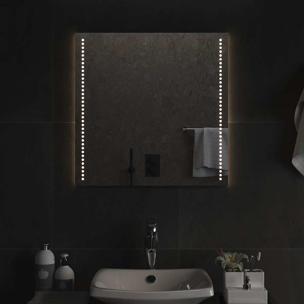 Miroir de salle de bain Vidaxx LED 60x60 cm