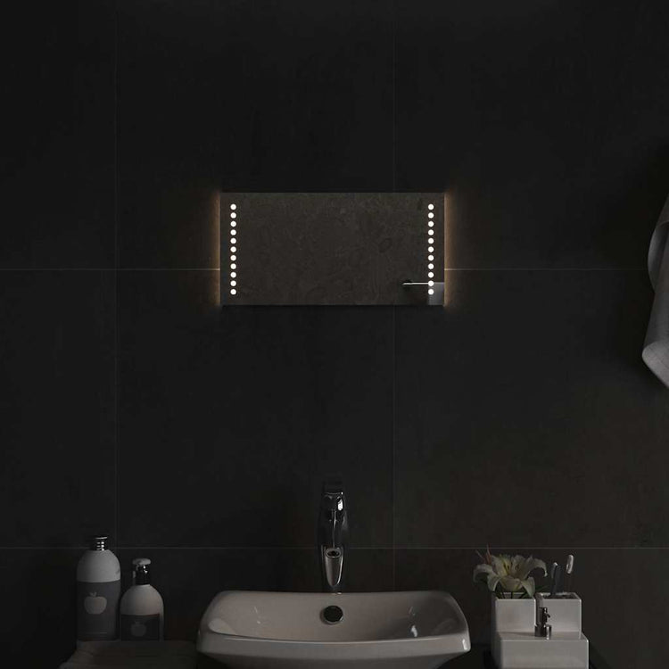Miroir de salle de bain Vidaxx LED 40x20 cm