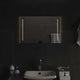 Miroir de salle de bain Vidaxx LED 60x40 cm
