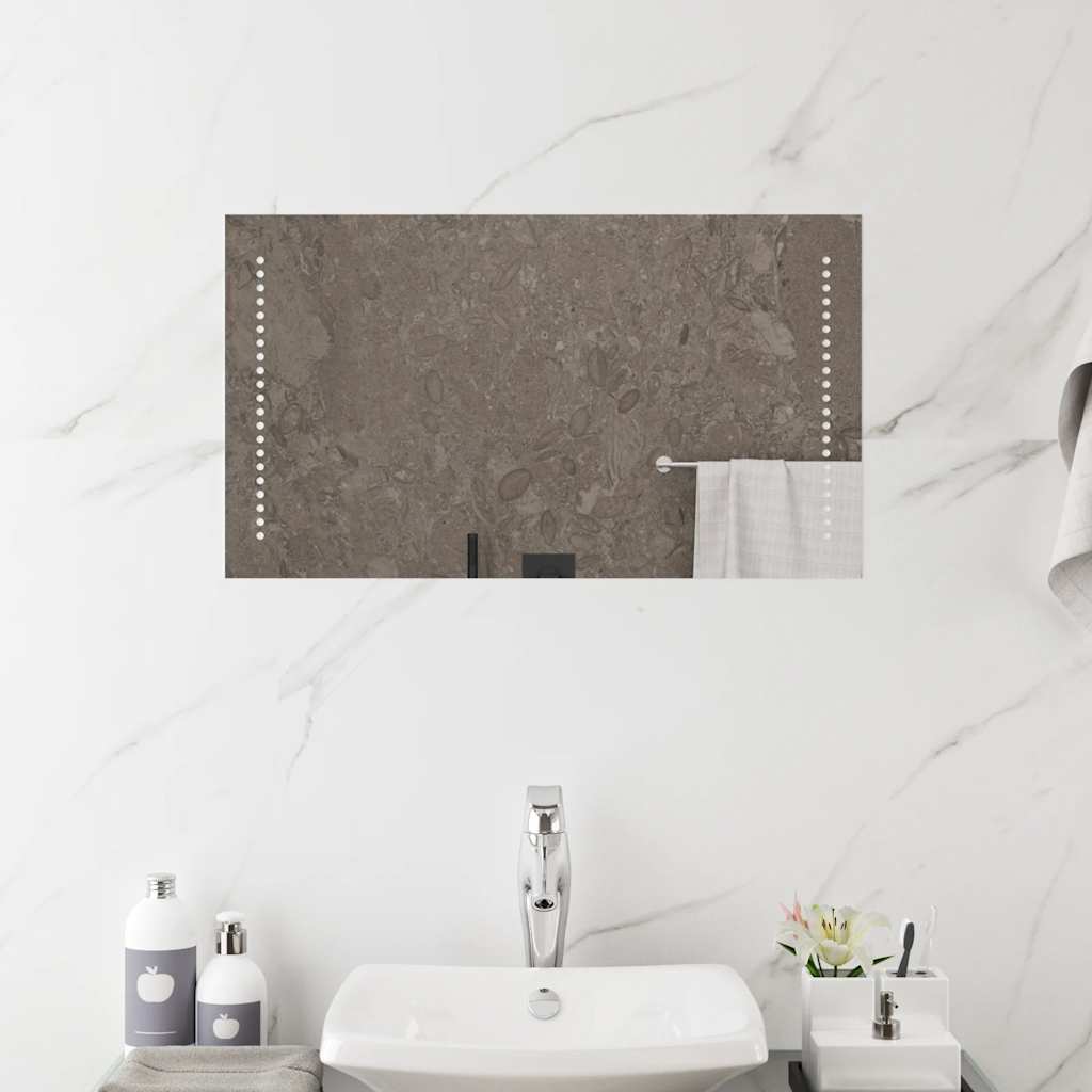 Miroir de salle de bain Vidaxx LED 70x40 cm