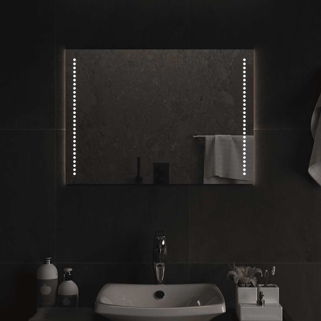 Miroir de salle de bain Vidaxx LED 70x50 cm