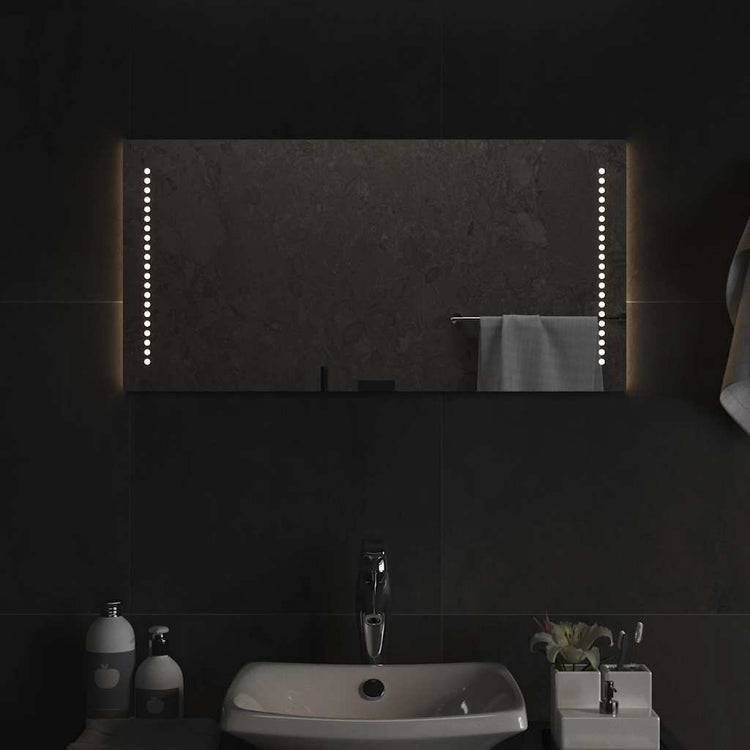 Miroir de salle de bain Vidaxx LED 80x40 cm