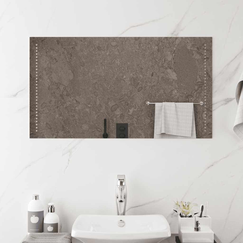 Miroir de salle de bain Vidaxx LED 90x50 cm