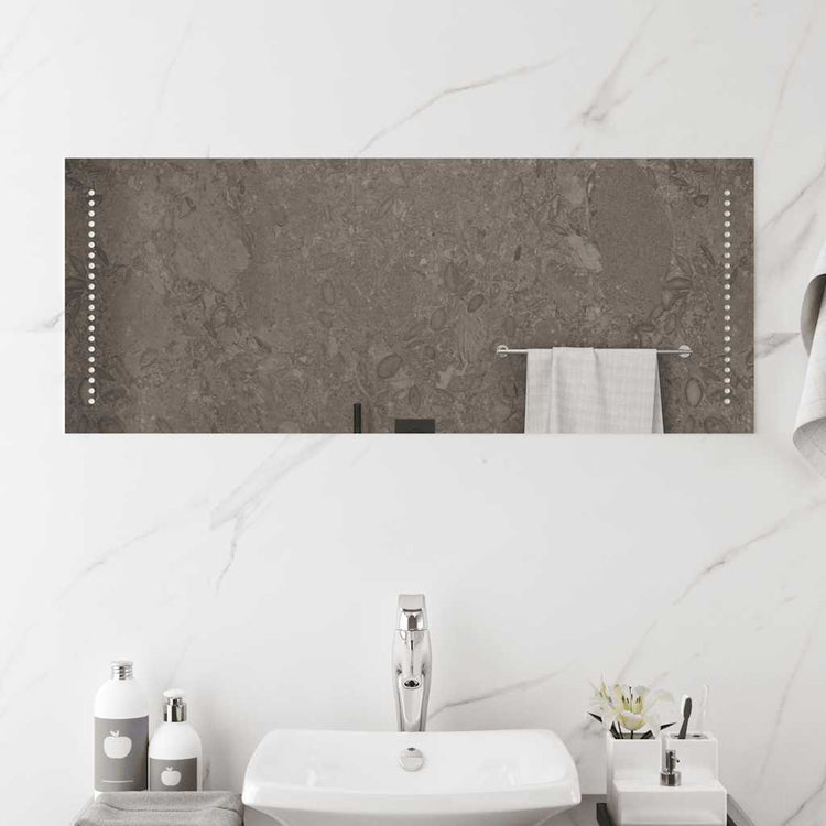 Miroir de salle de bain Vidaxx LED 100x40 cm