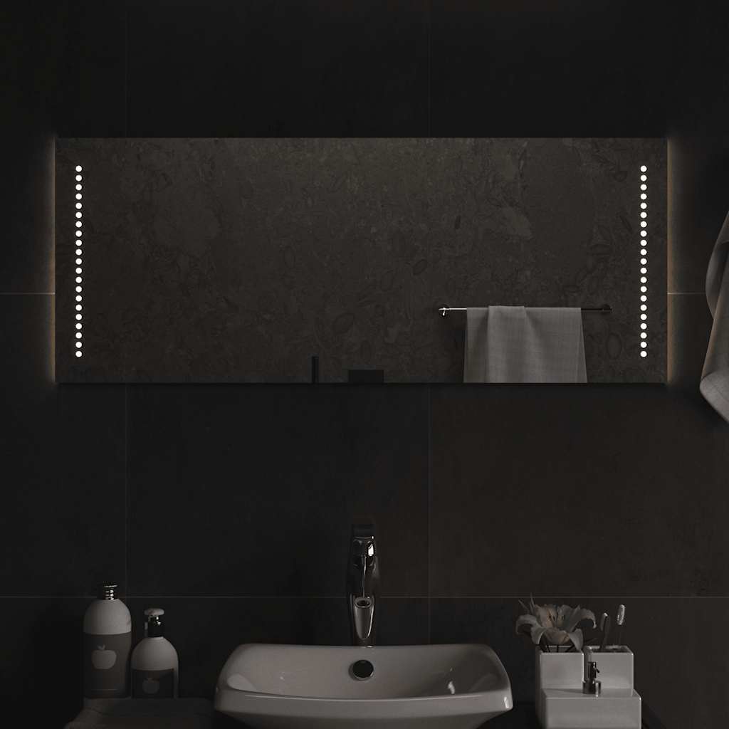Miroir de salle de bain Vidaxx LED 100x40 cm