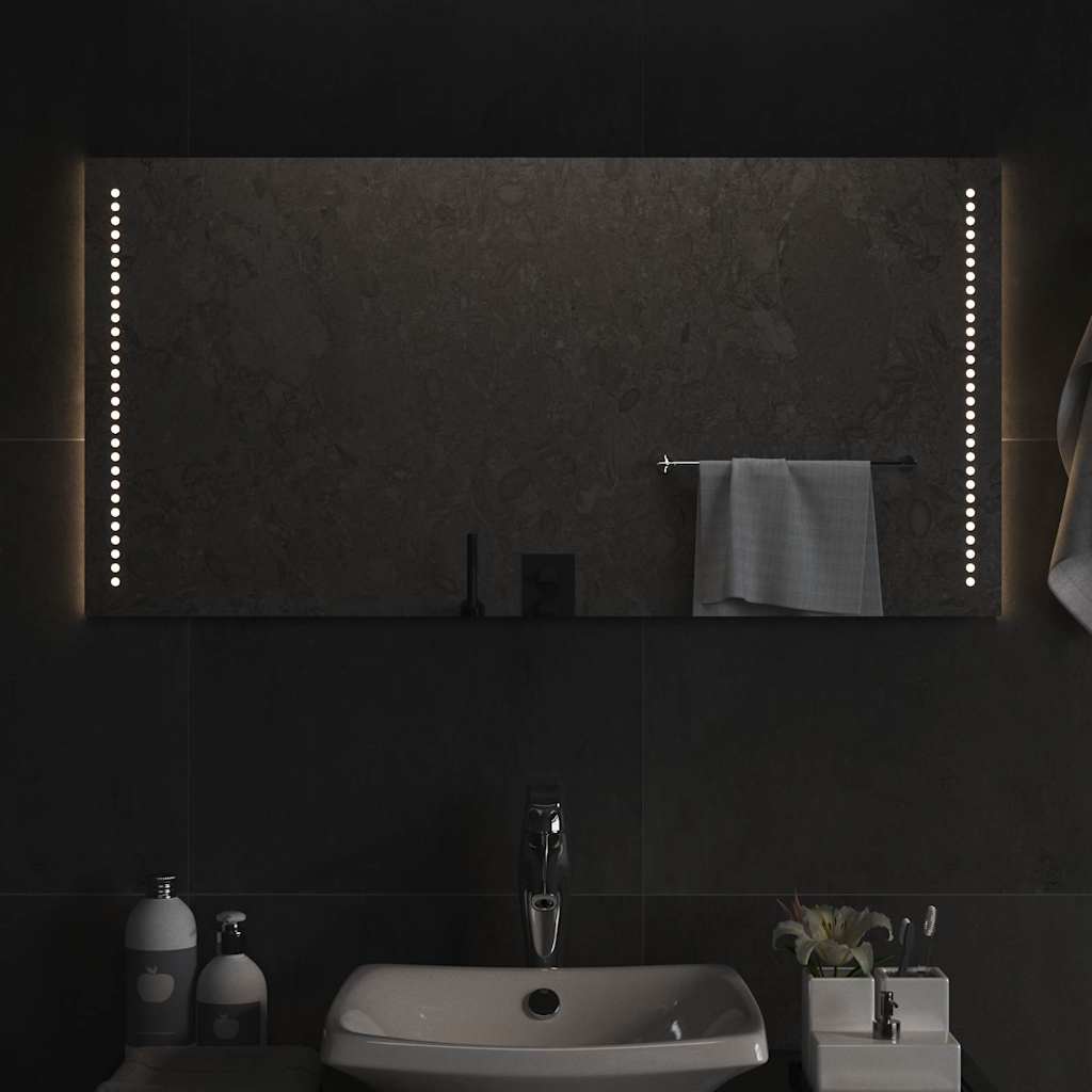 Miroir de salle de bain Vidaxx LED 100x50 cm