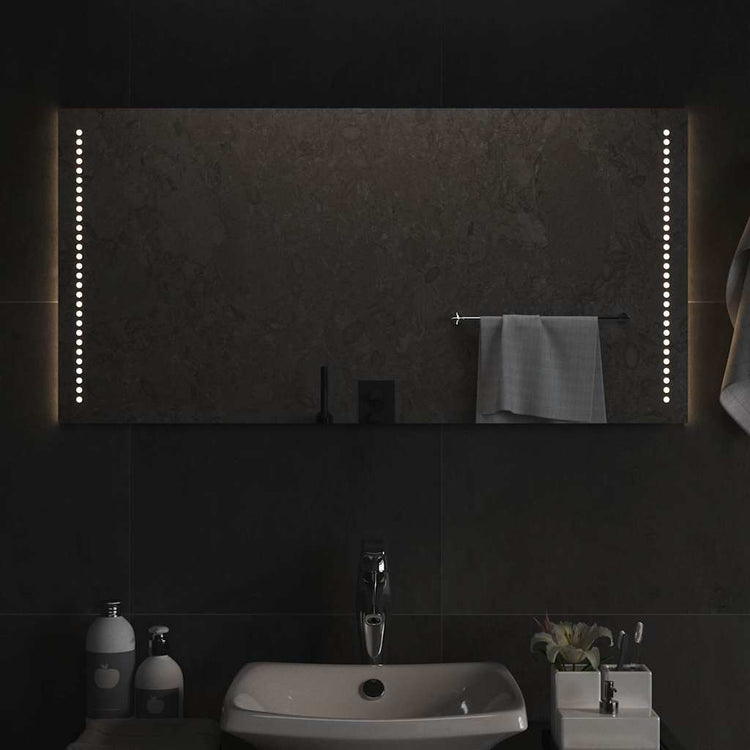 Miroir de salle de bain Vidaxx LED 100x50 cm