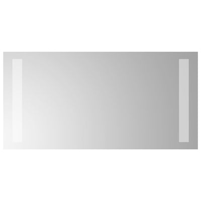 Miroir de salle de bain Vidaxl LED 40x20 cm