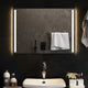 Miroir de salle de bain Vidaxl LED 70x50 cm