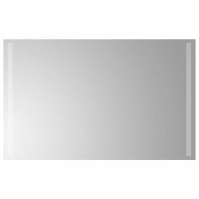 Miroir de salle de bain Vidaxl LED 80x50 cm