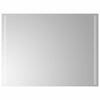 Miroir de salle de bain Vidaxl LED 80x60 cm