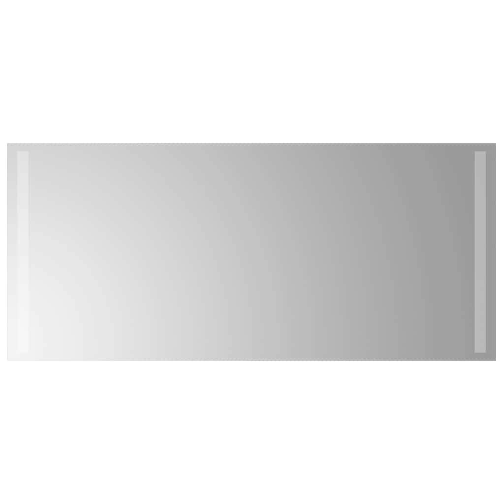 Miroir de salle de bain Vidaxl LED 90x40 cm