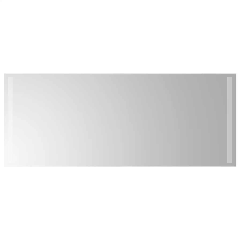 Miroir de salle de bain Vidaxl LED de 100x40 cm