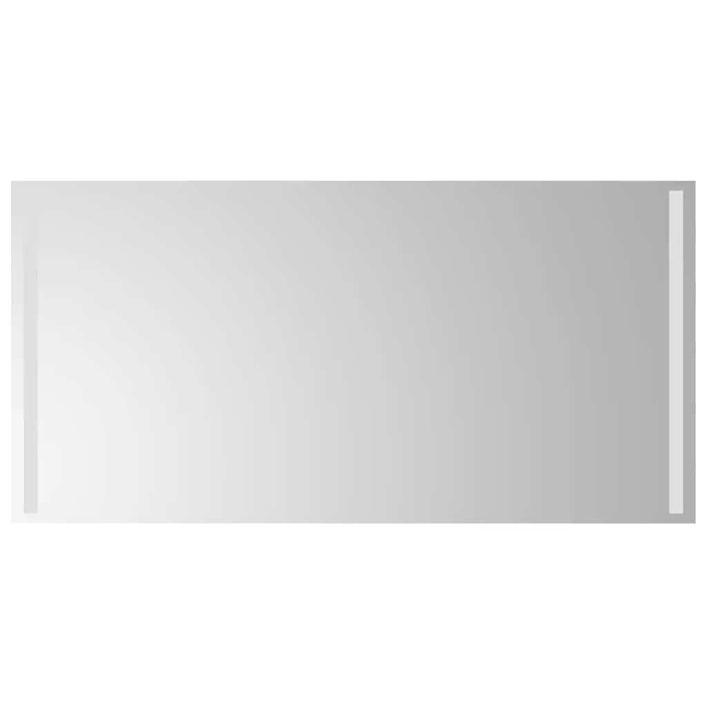 Miroir de salle de bain Vidaxl LED 100x50 cm
