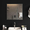 Miroir de salle de bain Vidaxl LED 60x60 cm