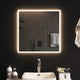 Miroir de salle de bain Vidaxl LED 60x60 cm