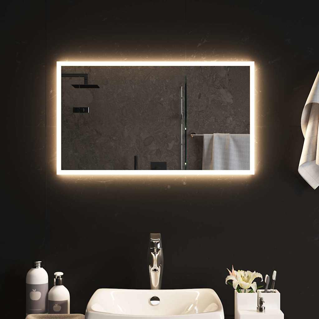 Miroir de salle de bain Vidaxx LED 70x40 cm