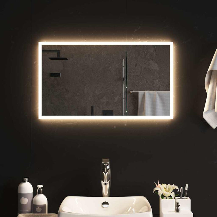 Miroir de salle de bain Vidaxx LED 70x40 cm