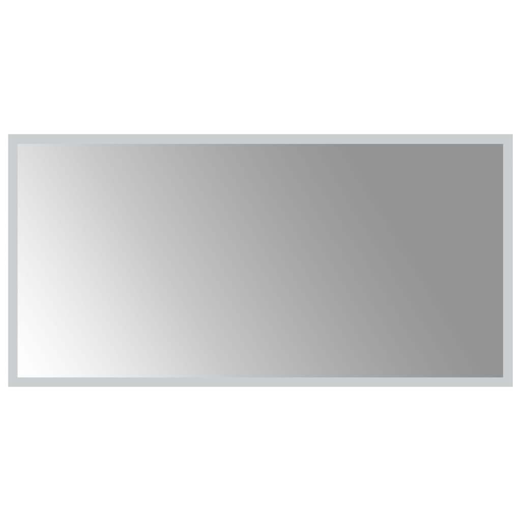 Miroir de salle de bain Vidaxl LED 80x40 cm