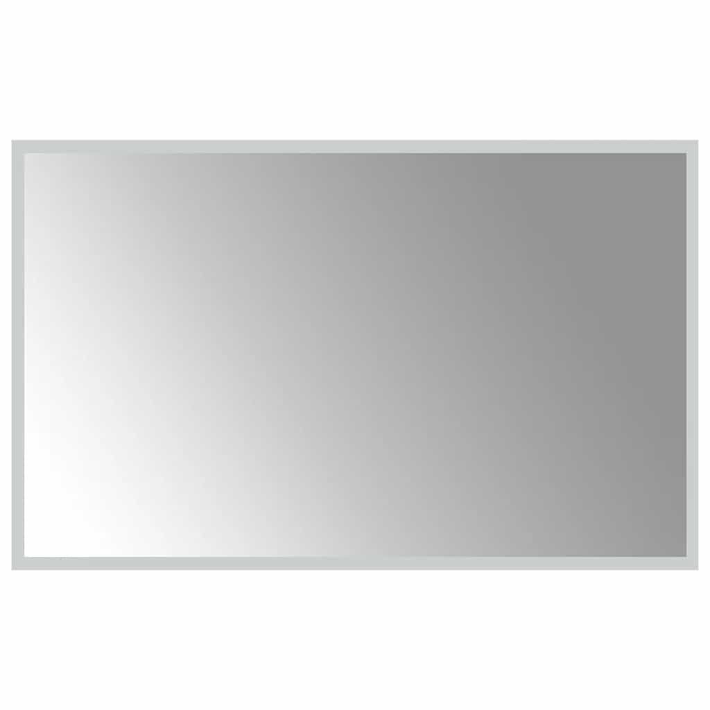 Miroir de salle de bain Vidaxl LED 80x50 cm