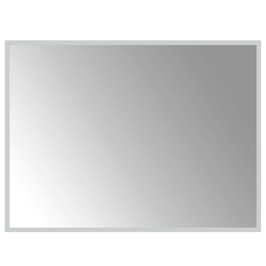 Miroir de salle de bain Vidaxl LED 80x60 cm