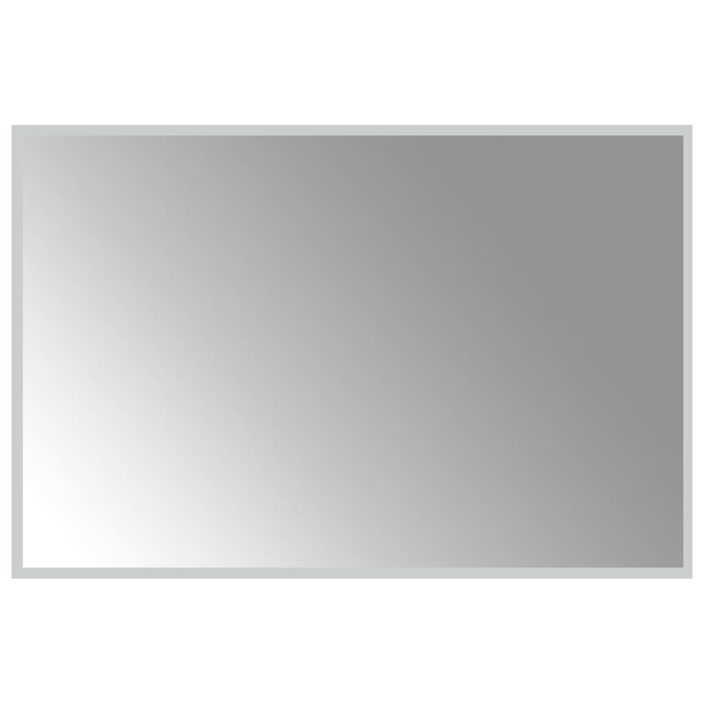Miroir de salle de bain Vidaxl LED 90x60 cm