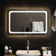 Miroir de salle de bain Vidaxl LED 80x50 cm