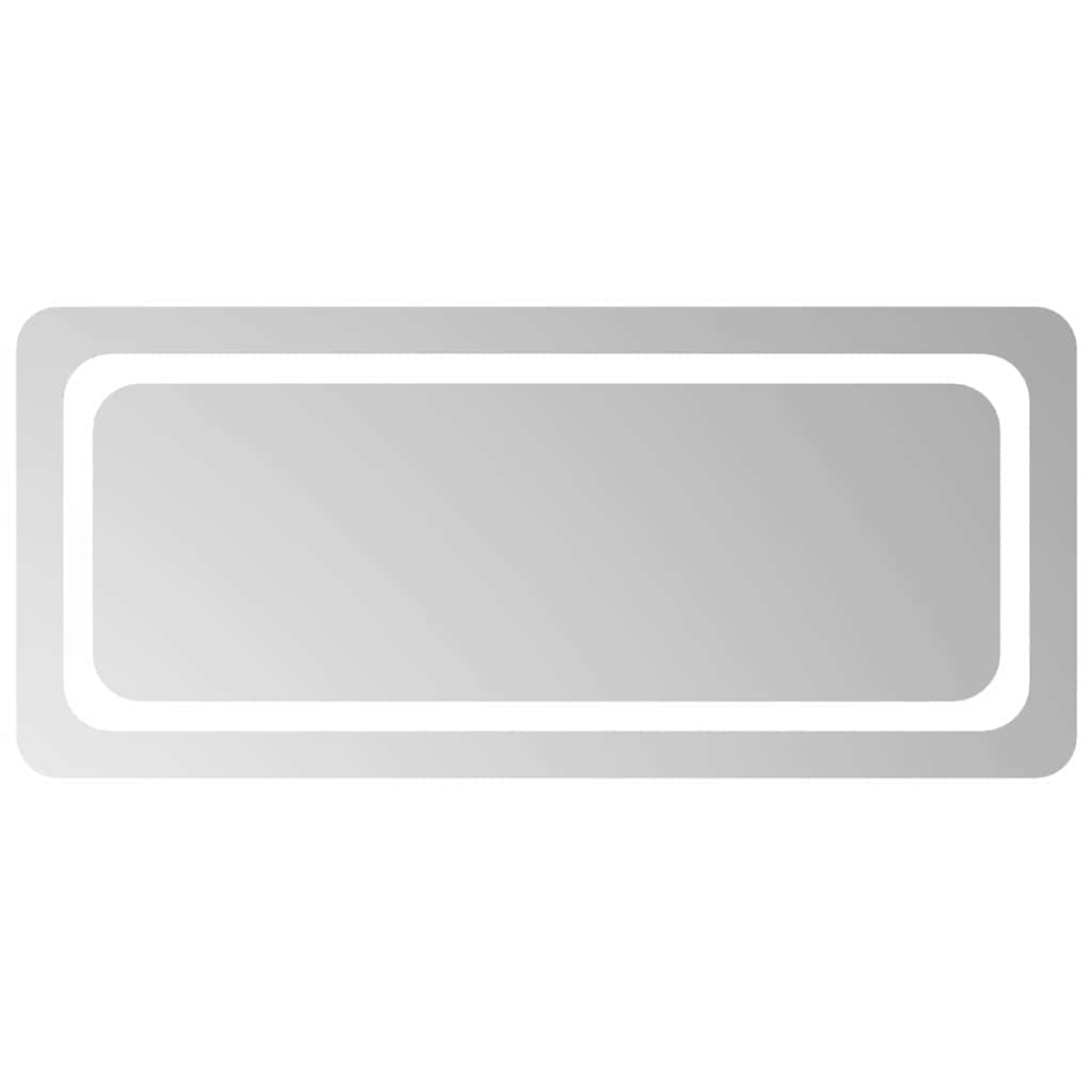 Miroir de salle de bain Vidaxl LED 90x40 cm