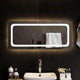 Miroir de salle de bain Vidaxl LED 90x40 cm